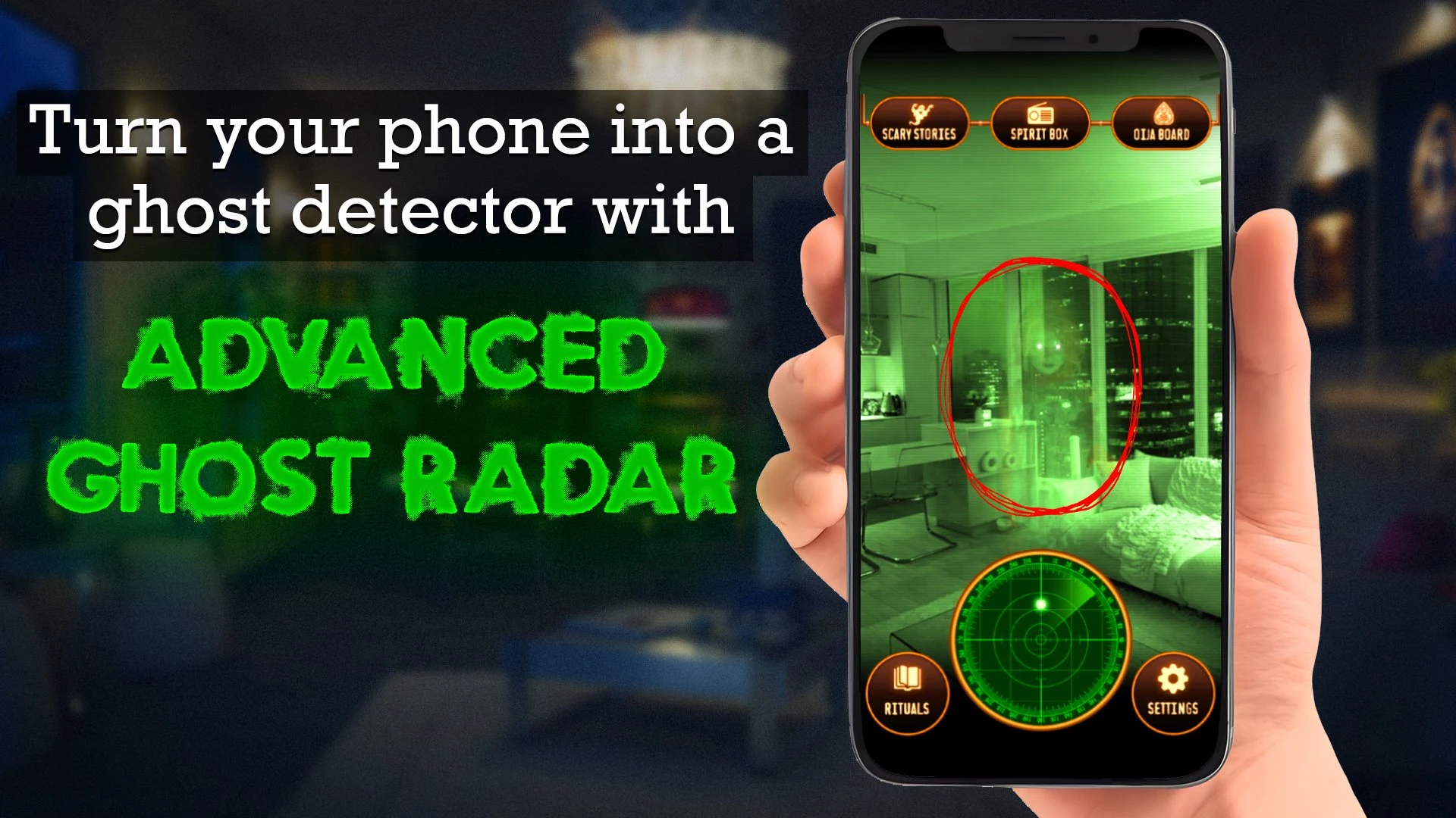 Ghost Detector Pro Radar screenshot
